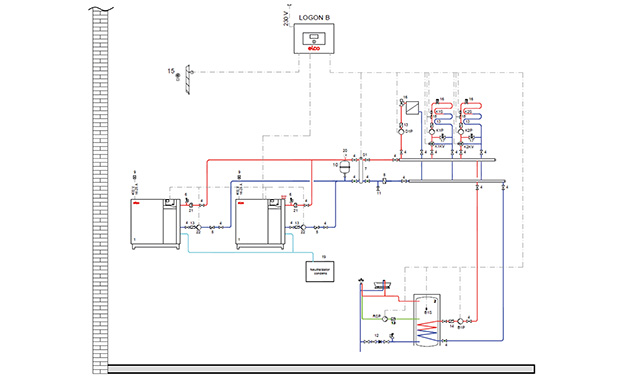 Systemschema der TRIGON XXL SE 1300 und XXL SE 850