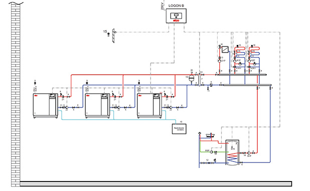 Systemschema der TRIGON XXL SE 850