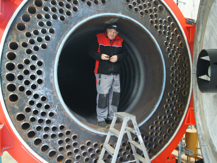 Bio district heating plant